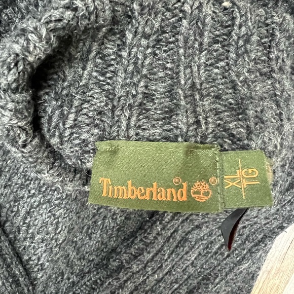 Timberland Mock Neck Sweater Sz XL - Picture 4 of 7